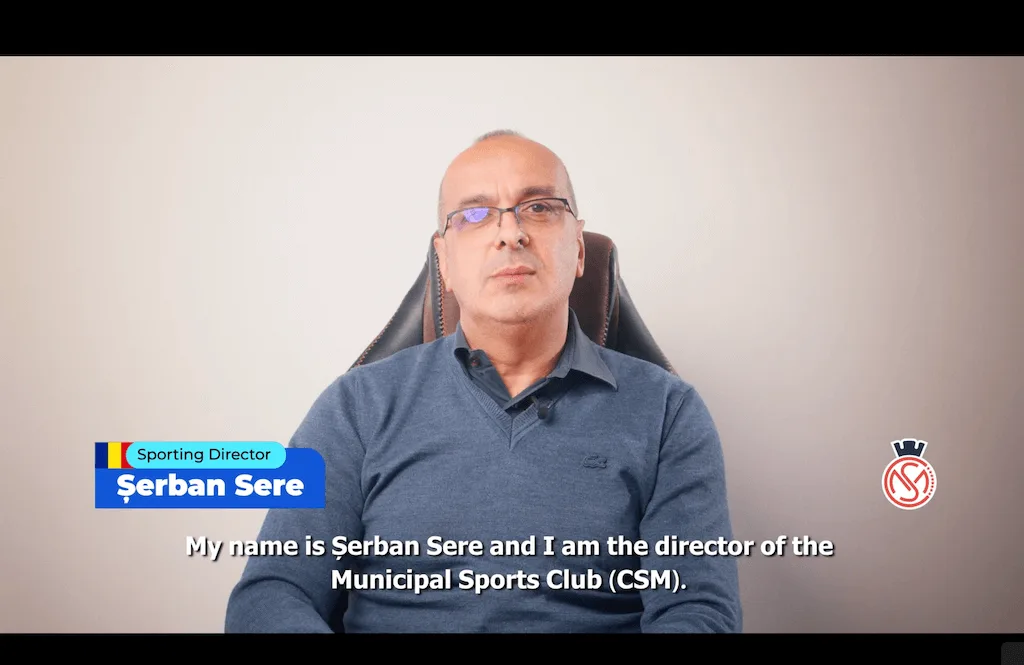 Serban SERE - Sports director - CSM Oradea