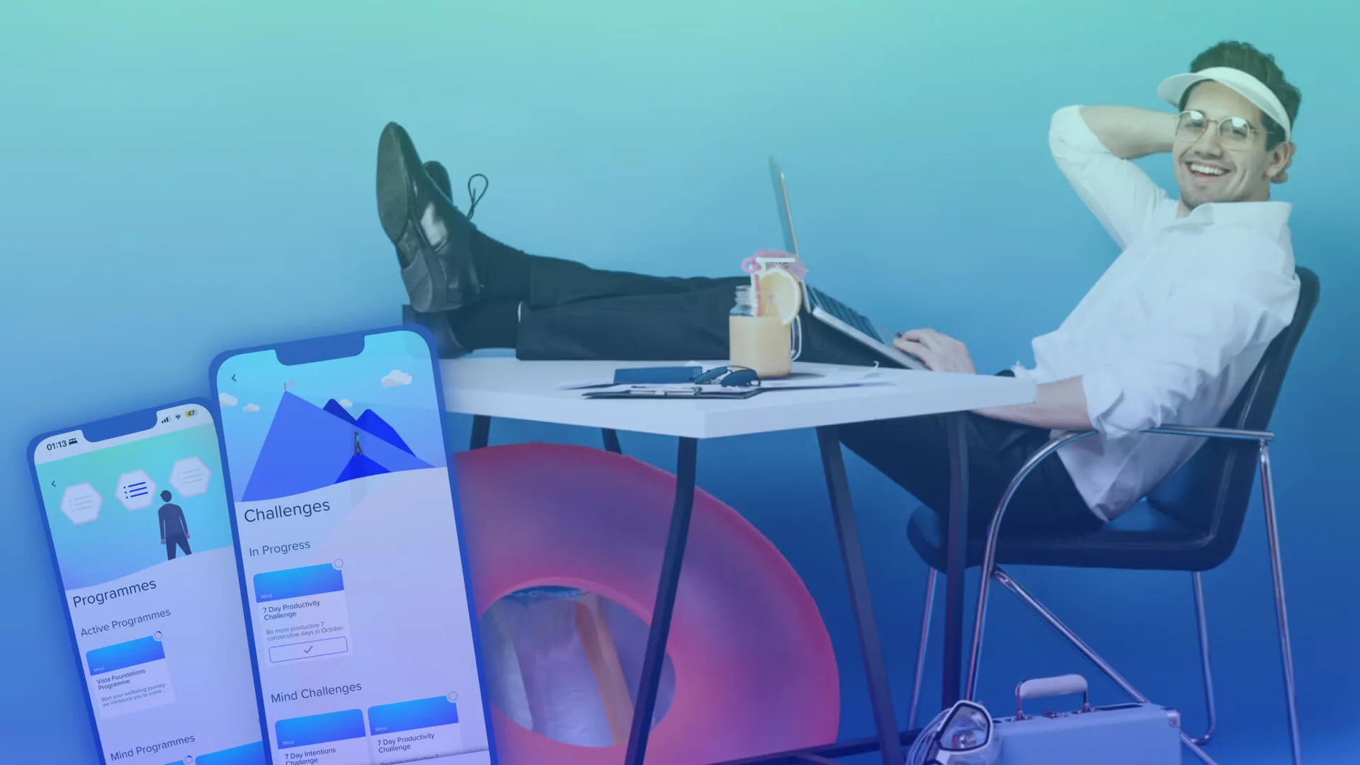 Vista wellbeing mobile app